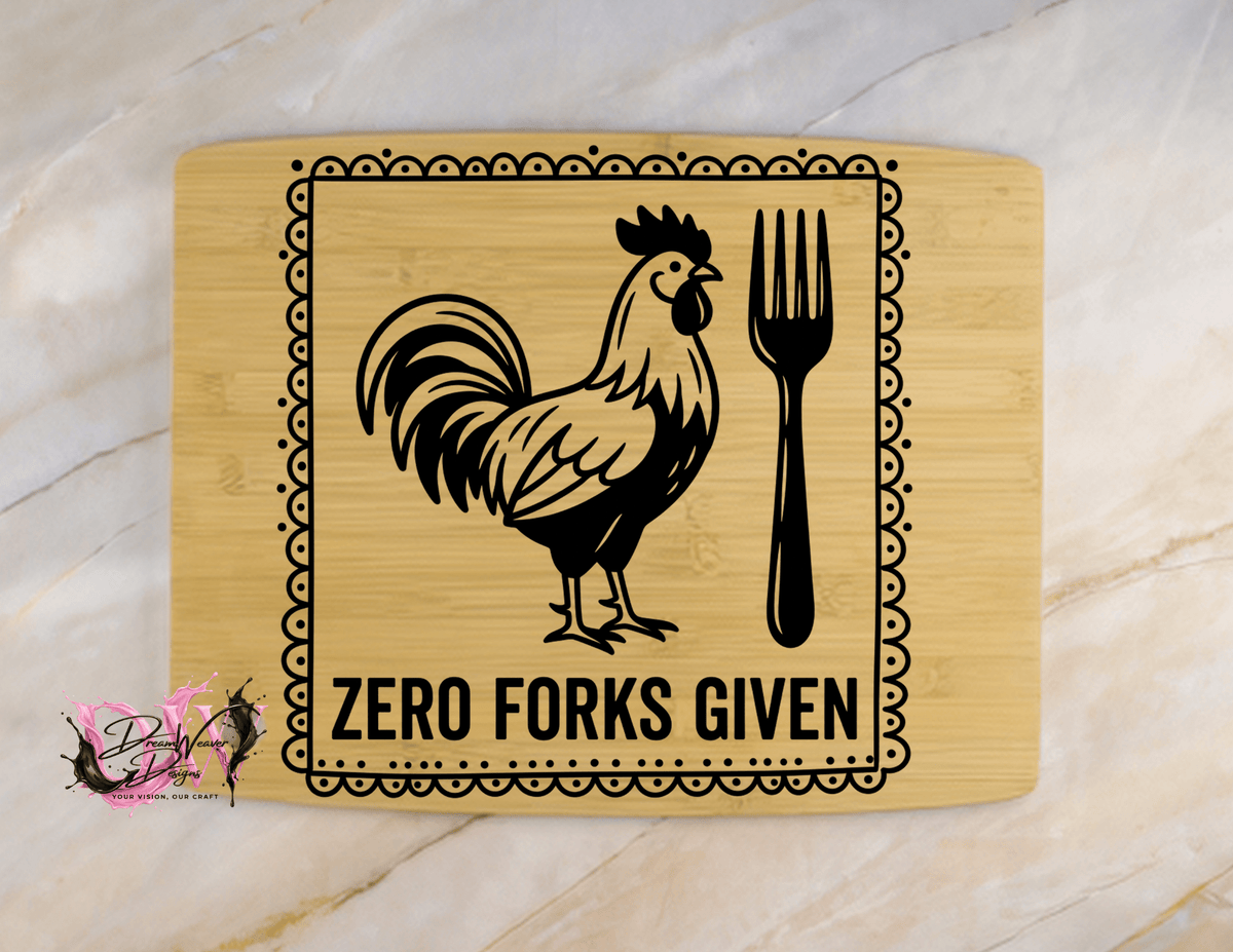Personalized Laser-Engraved Bamboo Cutting Board