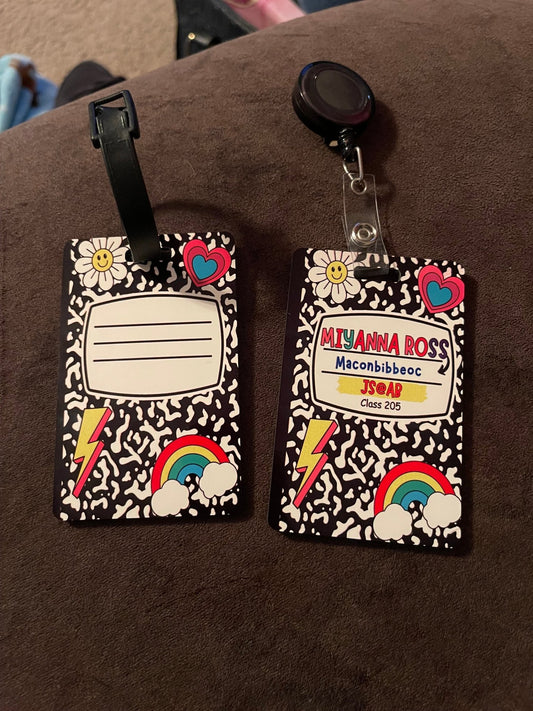 Teacher Tags/Hall Passes