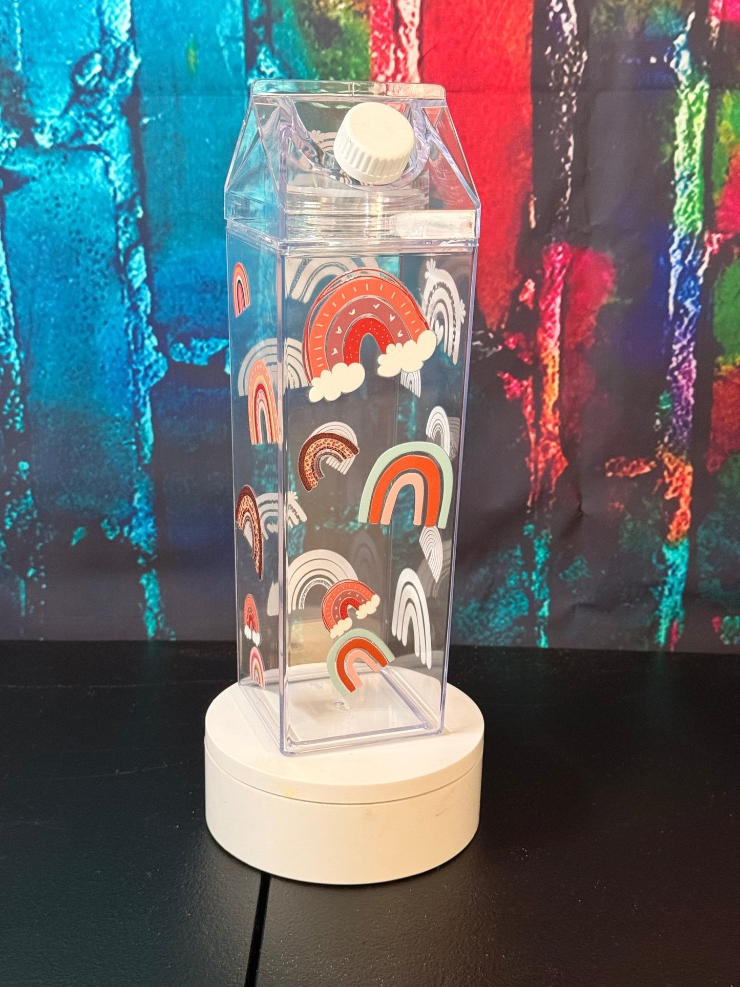 Rainbow Milk Carton