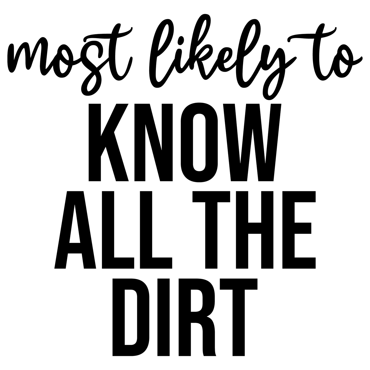 Bridal & Bachelorette Party T-Shirts