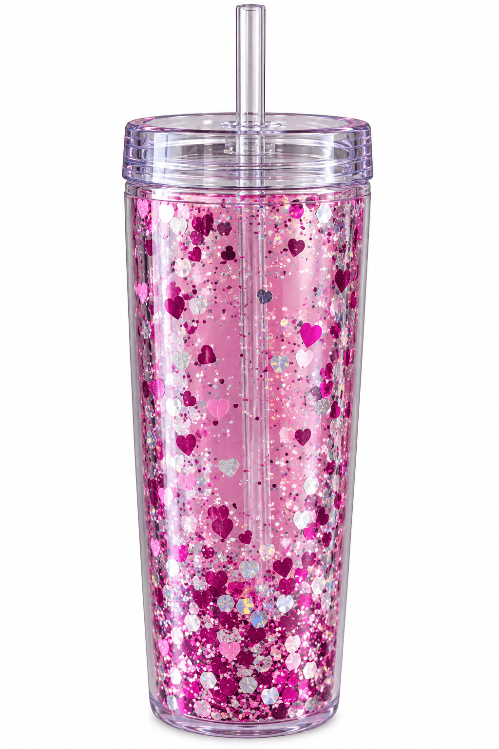 18oz Acrylic Snow Globe Tumbler