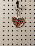 Hearts on Hearts Keychain