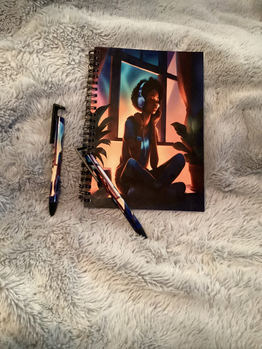Spiral Journal and Pen Set
