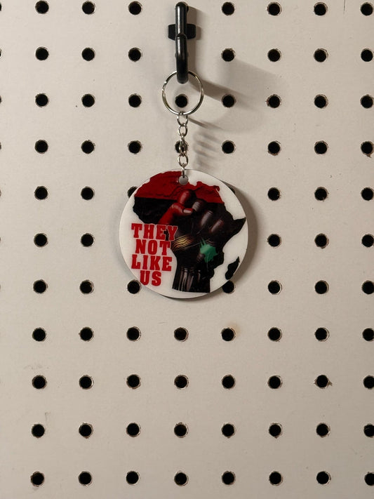 They Not Like Us Keychain