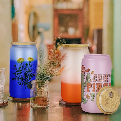 Custom 16oz Color Change Libby Glass