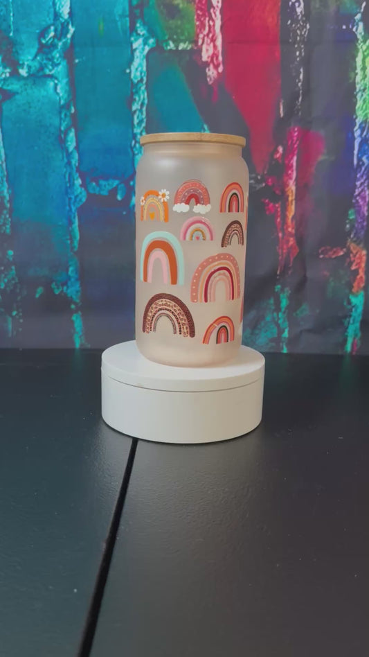 Color Changing Cup With Rainbows