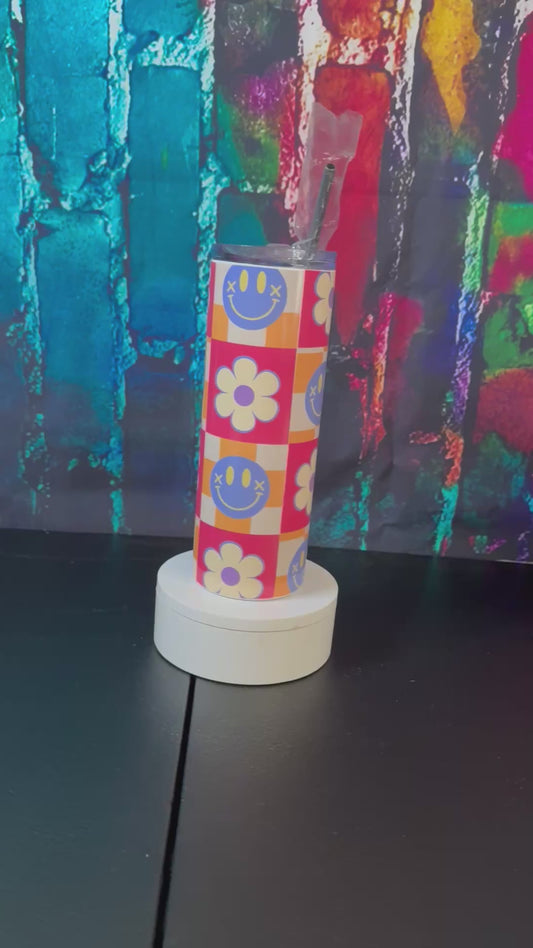 Happy Hippy 20oz Tumbler